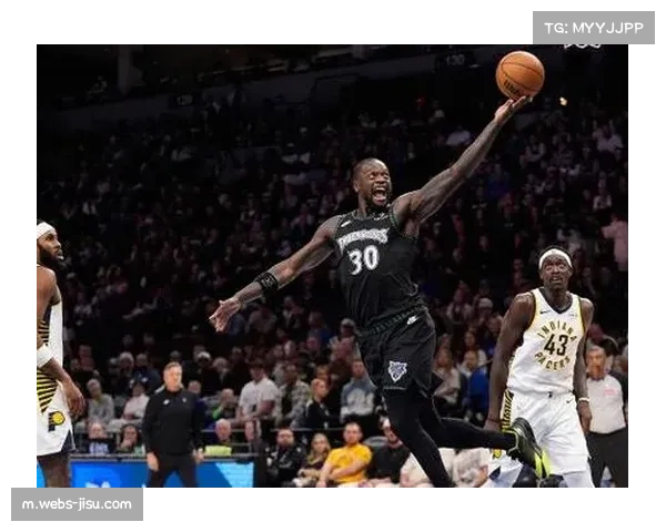 森林狼以114-110险胜步行者 兰德尔砍下31分力挺球队取胜